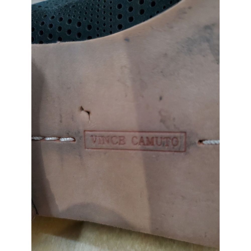 Vince Camuto Black Textured Flats - Picture 3 of 7
